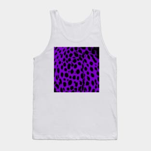 Cheetah Purple Tank Top